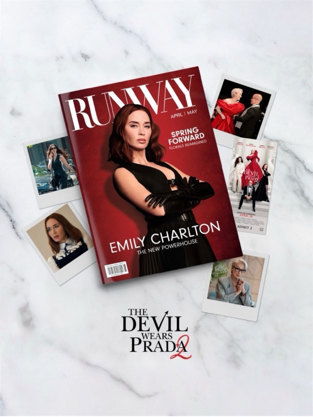 The Devil Wears Prada 2 RUNWAY Magazine - Emily Charlton Cover